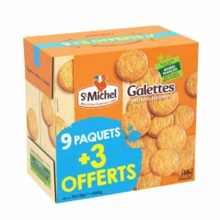 Épicerie Sucrée|Stokomani 12 paquets de galette pure beurre