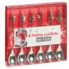 Vaisselle Et Service|TABLE EN FETE / APOINT 6 petites cuillères breloques de Noël
