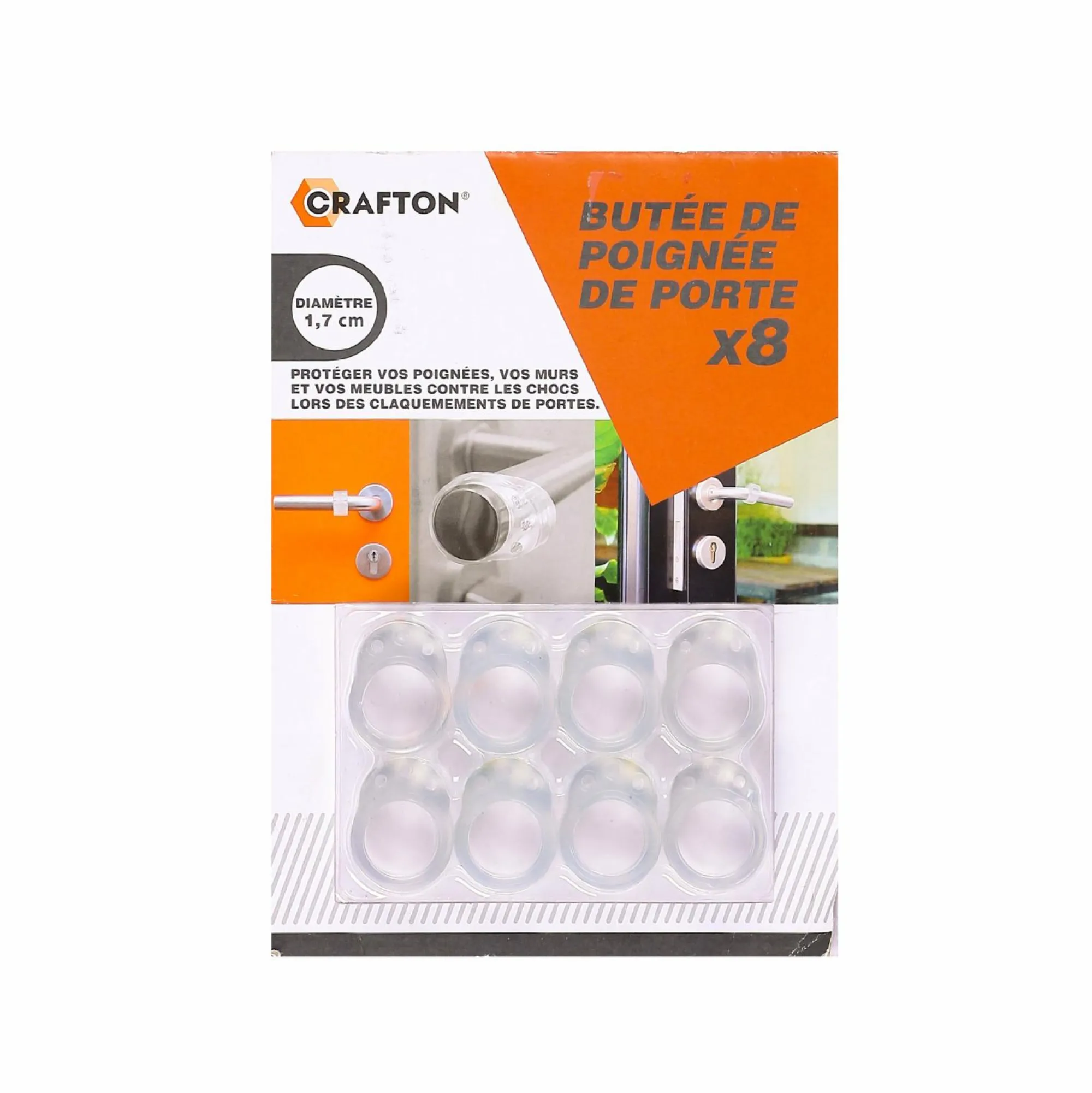 Outils De Bricolage|CRAFTON 8 pièces butée de porte