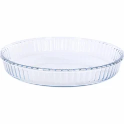 Cuisson Et Ustensiles|BORCAM 2 plats à tarte ronds en verre