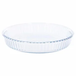 Cuisson Et Ustensiles|BORCAM 2 plats à tarte ronds en verre