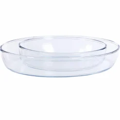 Cuisson Et Ustensiles|BORCAM 2 plats ovales en verre