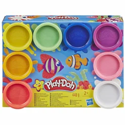 Jouet|Loisirs Créatifs|PLAYDOH 8 pots arc en ciel