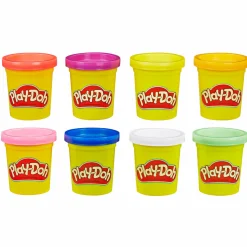 Jouet|Loisirs Créatifs|PLAYDOH 8 pots arc en ciel