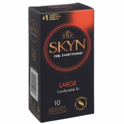 Santé Et Bien-Être|MANIX 10 préservatifs Skyn comfortable fit large