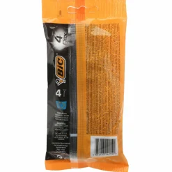 Hygiène|BIC 4 rasoirs à 4 lames jetables