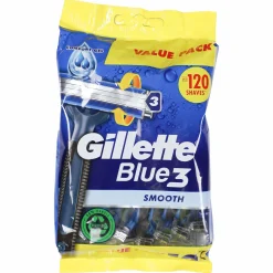 Hygiène|GILLETTE 12 rasoirs jetables Blue 3 Smooth