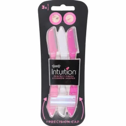 Hygiène|WILKINSON 3 rasoirs sourcils et visage intuition