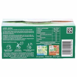 Boissons|LA TISANIÈRE 25 sachets infusion après-repas menthe anis-vert verveine