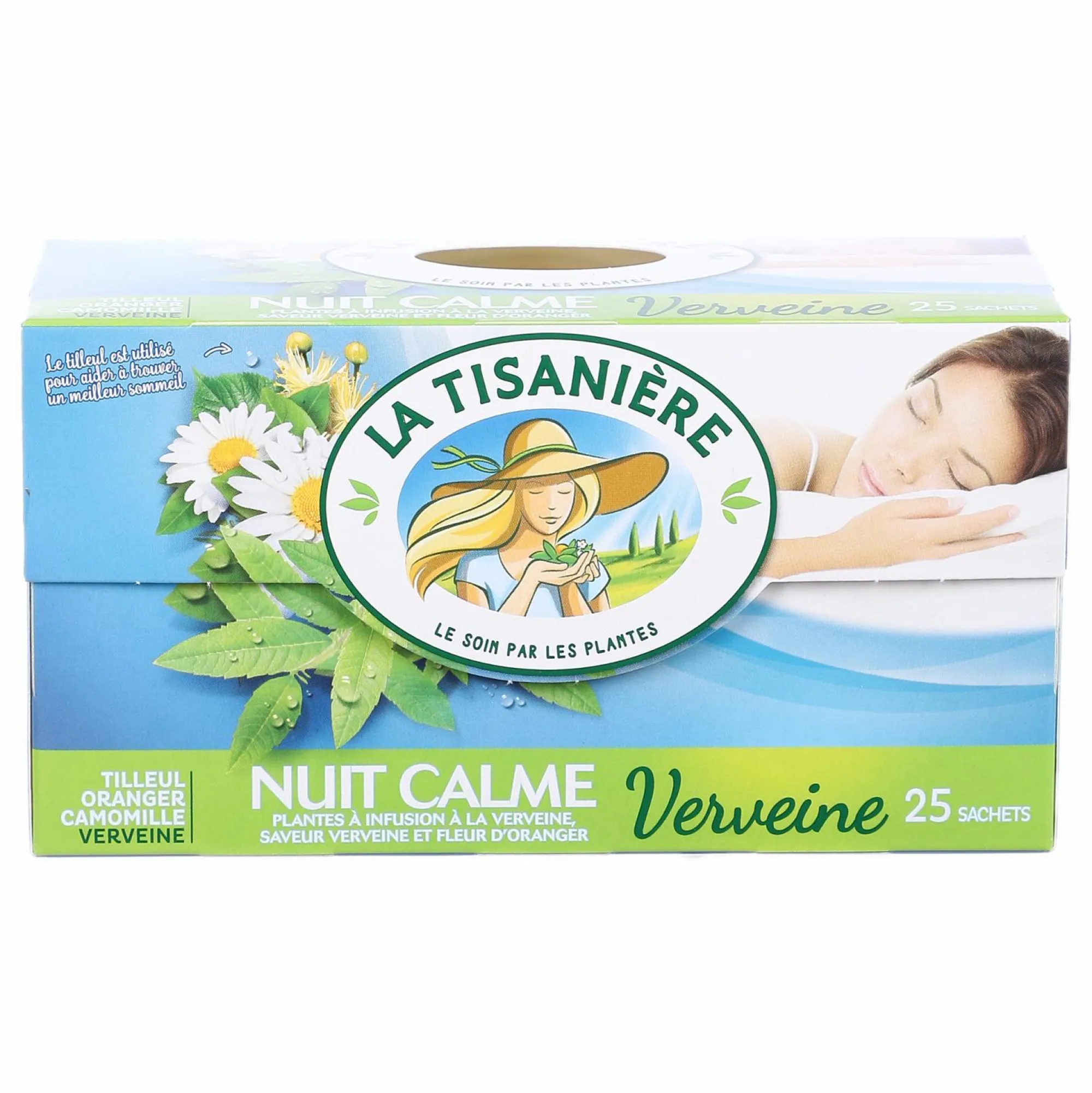 Boissons|LA TISANIÈRE 25 sachets infusion nuit calme verveine