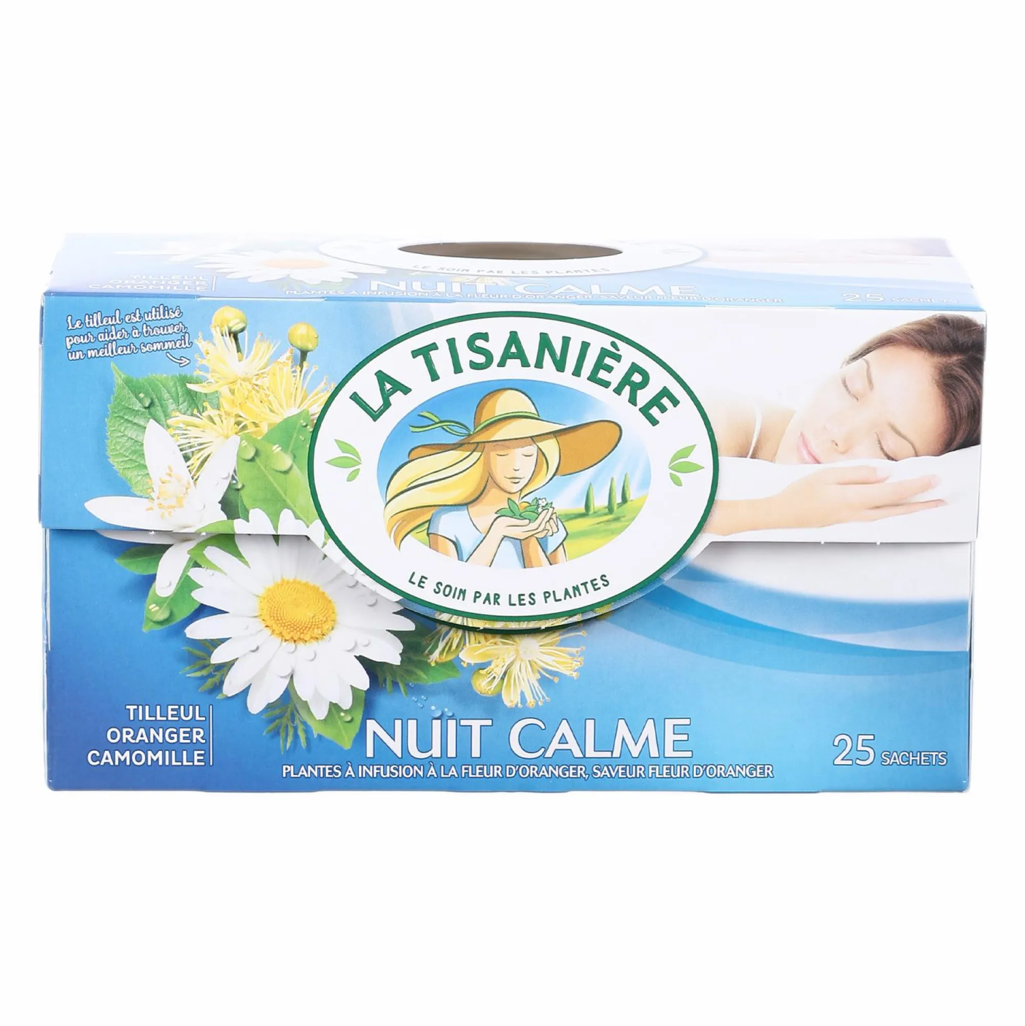 Boissons|LA TISANIÈRE 25 sachets infusion tilleul oranger camomille