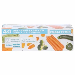 Conservation Et Rangement|EMBAL FROID 40 sacs de congélation