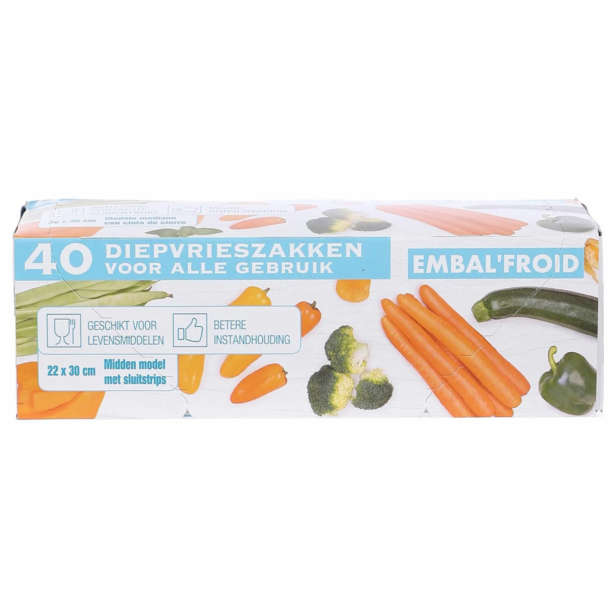 Conservation Et Rangement|EMBAL FROID 40 sacs de congélation