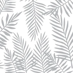 Vaisselle Jetable|Pique-Nique Et Camping|LE NAPPAGE 50 serviettes en ouate argent palm