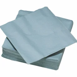 Vaisselle Jetable|Pique-Nique Et Camping|LE NAPPAGE 40 serviettes papier uni grise