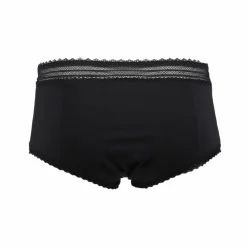 Lingerie Et Vêtements De Nuit|SEDUCCIA 2 shortys menstruels flux abondant Noir