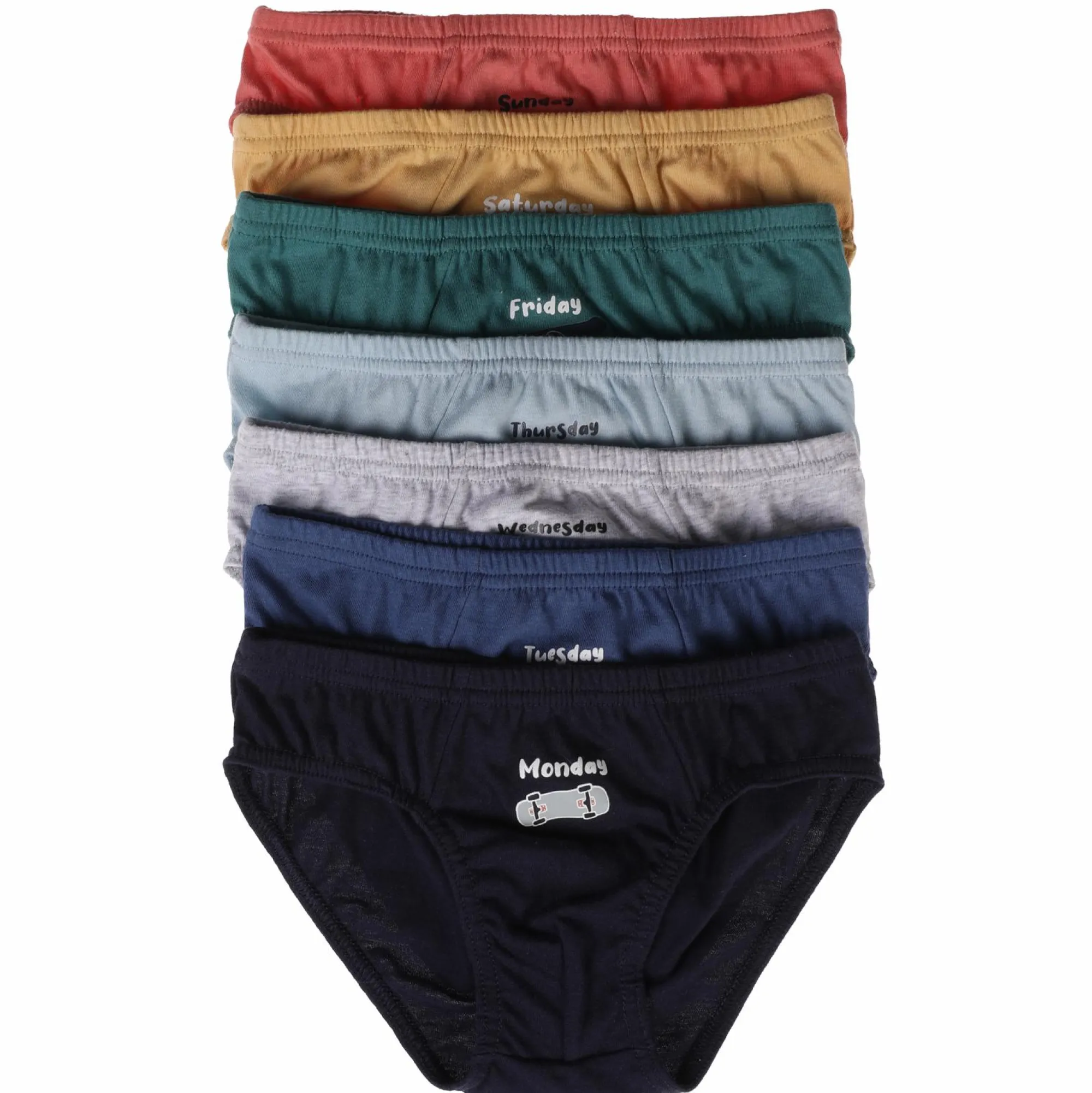 Sous-Vêtements Et Vêtements De Nuit|Stokomani 7 slips en coton