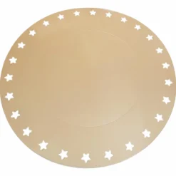 Vaisselle Jetable|Pique-Nique Et Camping|Stokomani 4 sous-assiettes rondes or