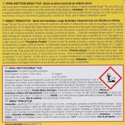 Jardinage Et Entretien Du Jardin|Pique-Nique Et Camping|BENGAL 10 spirales anti-moustiques aux huiles essentielles