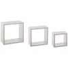 Mobilier|FIVE 3 étagères en cube blanc