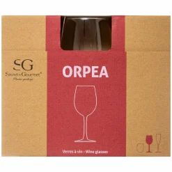 Vaisselle Et Service|SECRET DE GOURMET 6 verres à pieds 36cl