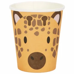 Vaisselle Jetable|Pique-Nique Et Camping|Stokomani 6 VERRES EN CARTON SAVANE