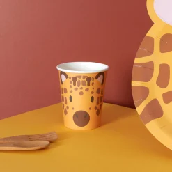 Vaisselle Jetable|Pique-Nique Et Camping|Stokomani 6 VERRES EN CARTON SAVANE
