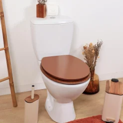 Salle De Bain Et Wc|Stokomani Abattant WC terracotta