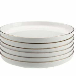 Vaisselle Et Service|SECRET DE GOURMET Assiette à dessert en porcelaine