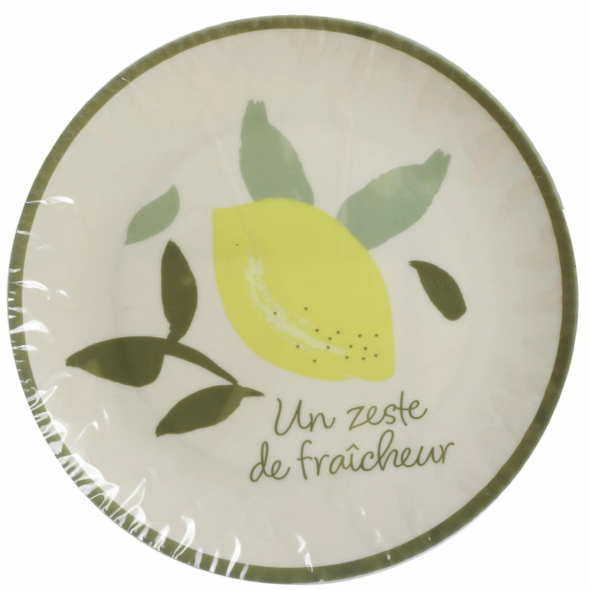 Vaisselle Et Service|Stokomani Assiettes citrons 20cm