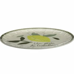 Vaisselle Et Service|Stokomani Assiettes citrons 20cm