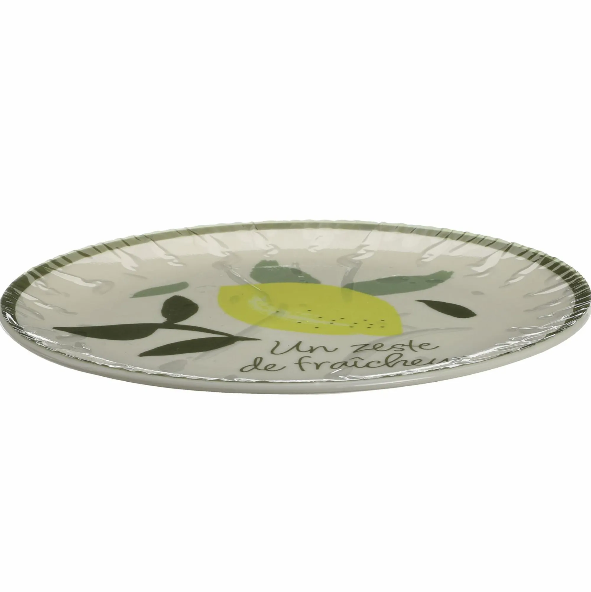 Vaisselle Et Service|Stokomani Assiettes citrons 20cm