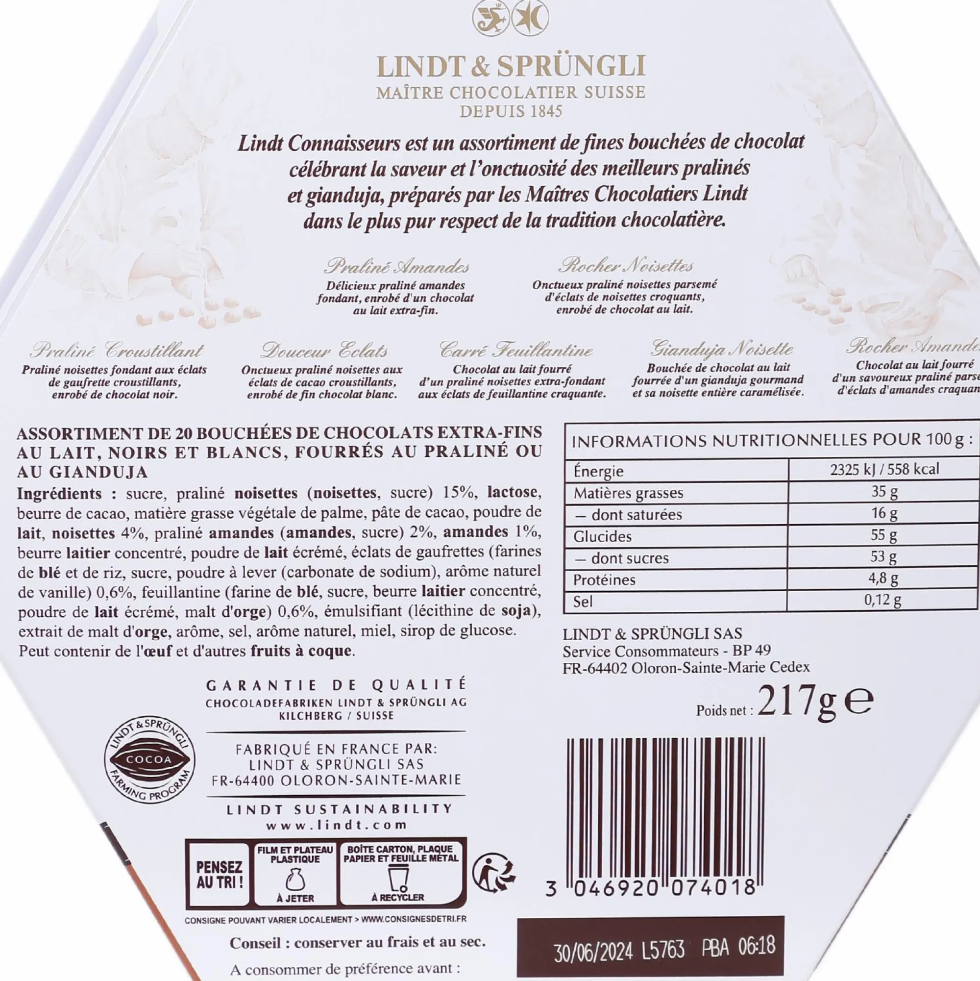 Épicerie Sucrée|Stokomani Assortiment de chocolat connaisseurs
