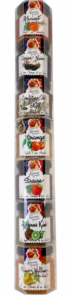 Épicerie Sucrée|Stokomani Assortiment gourmand de 7 mini confitures
