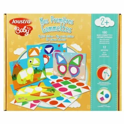 De 2 À 4 Ans|Jouet|JOUSTRA Atelier gommettes géométriques