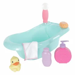 Jouet|De 0 À 24 Mois|MOJY Baignoire et accessoires pour poupon
