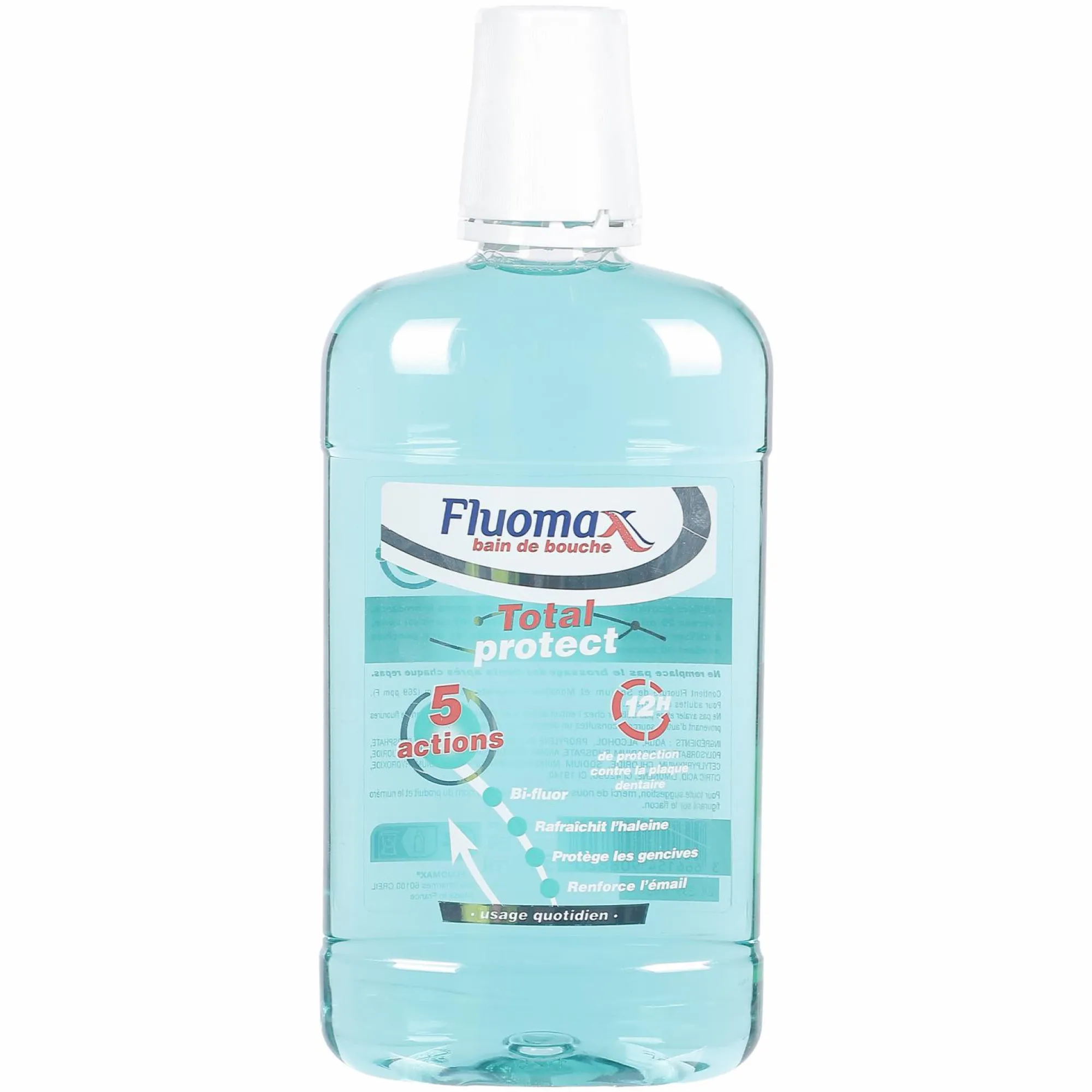 Hygiène|FLUOMAX Bain de bouche Total Protect