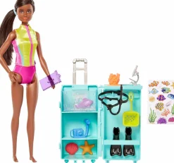 Jouet|De 2 À 4 Ans|BARBIE biologiste marine