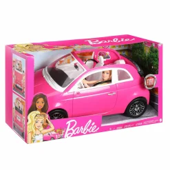 Jouet|De 2 À 4 Ans|BARBIE et sa Fiat 500