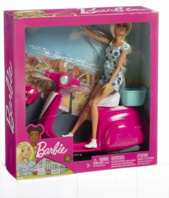 Jouet|De 2 À 4 Ans|BARBIE et son scooter