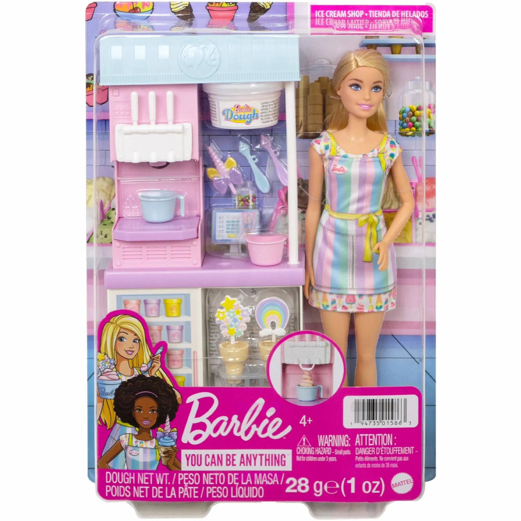 Jouet|De 2 À 4 Ans|BARBIE marchande de glaces