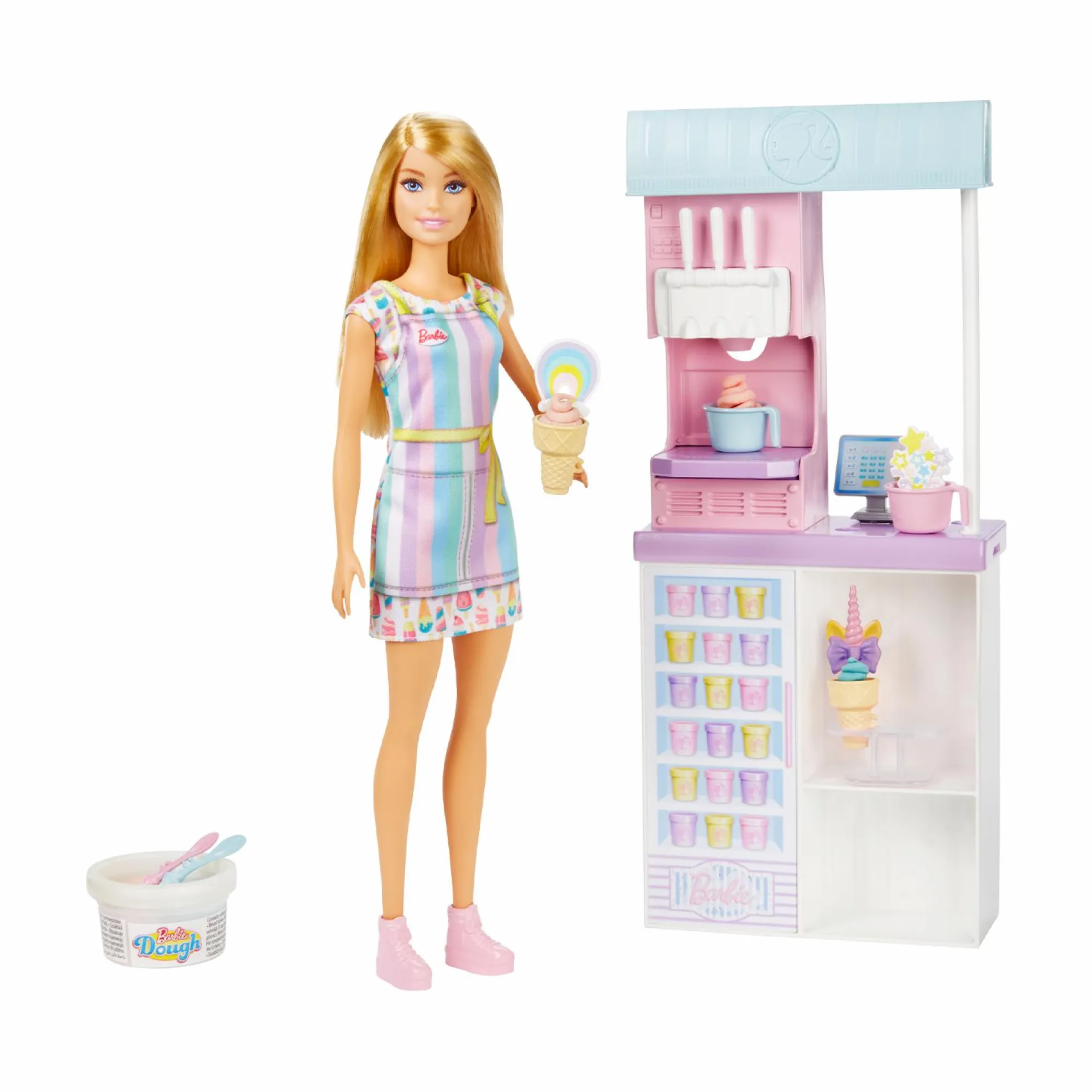 Jouet|De 2 À 4 Ans|BARBIE marchande de glaces