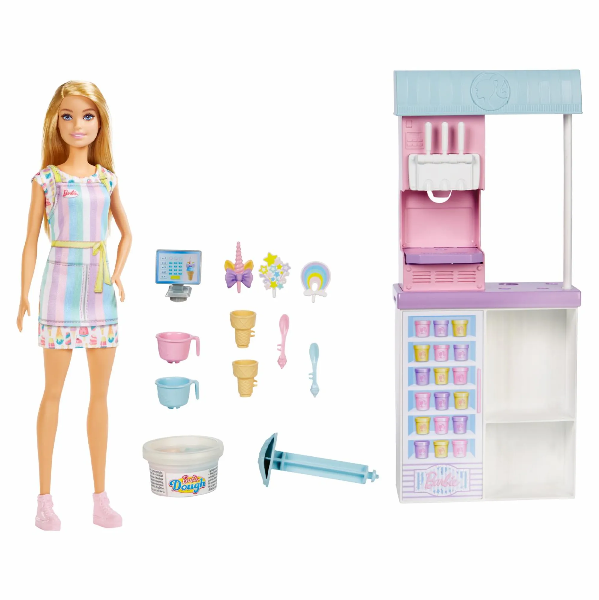 Jouet|De 2 À 4 Ans|BARBIE marchande de glaces