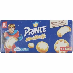 Épicerie Sucrée|PRINCE Biscuits ministars coeur chocolat blanc