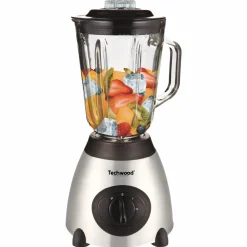 Cuisson Et Ustensiles|Petit Électroménager|TECHWOOD Blender bol en verre 1.5L