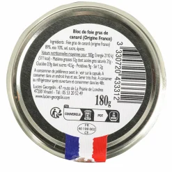 Épicerie Salée|Stokomani Bloc de foie gras de canard