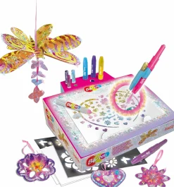 Jouet|Loisirs Créatifs|LANSAY Blopens super centre d'activités paillettes