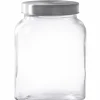 Conservation Et Rangement|Stokomani Bocal en verre + couvercle en inox