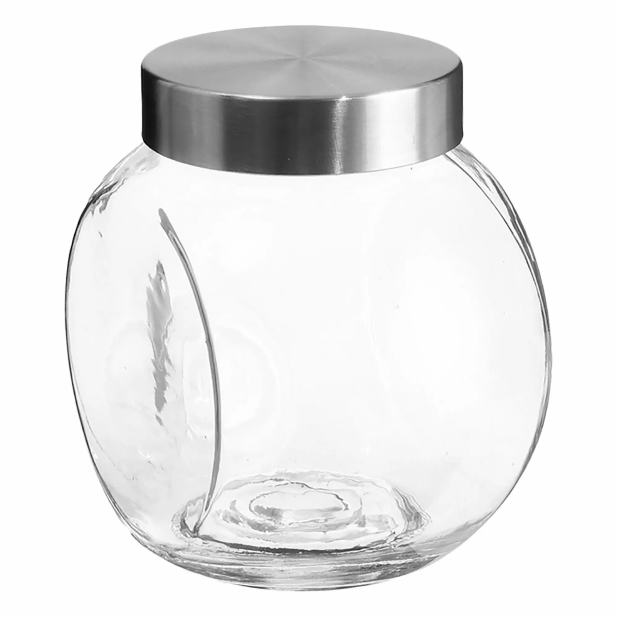 Conservation Et Rangement|FIVE Bocal penché 0.65L en verre et inox