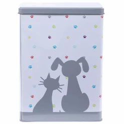 Animalerie|A TOUTES PATTES BOITE A CROQUETTES METAL 18X10CM